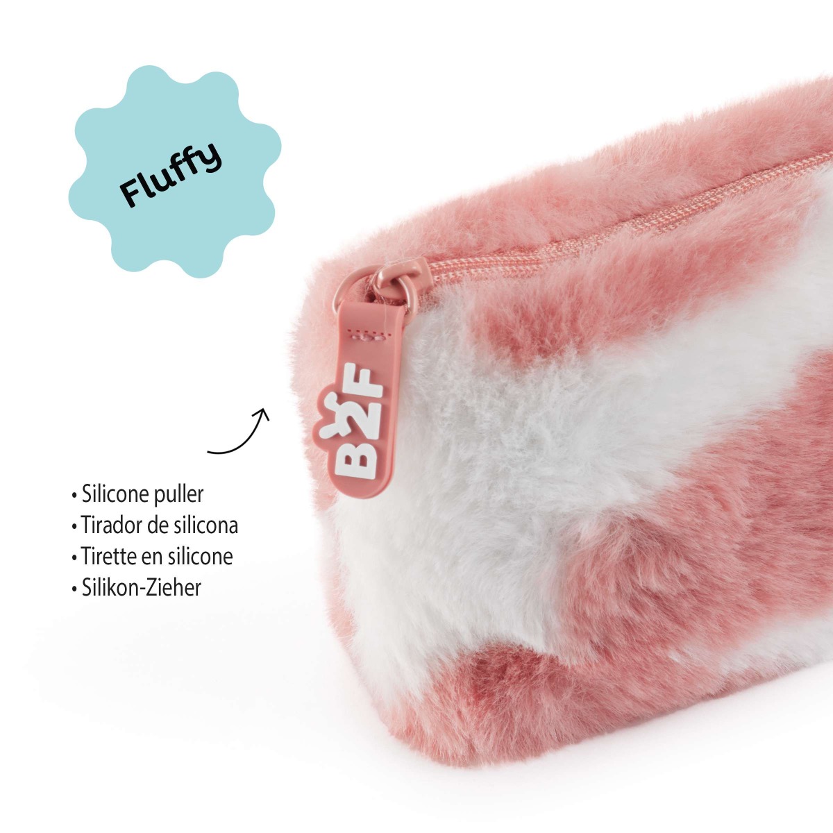 Pinal Fluffy Moo&Go Pink B2F Miquelrius