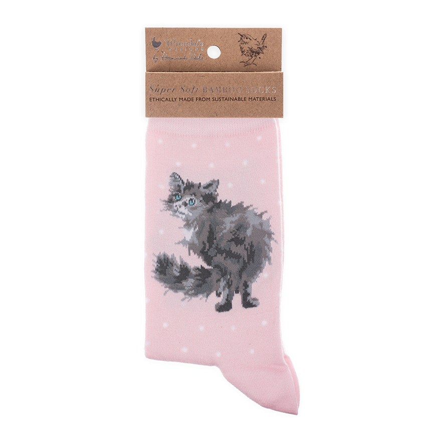 Wrendale sokid Glamour Puss, One size