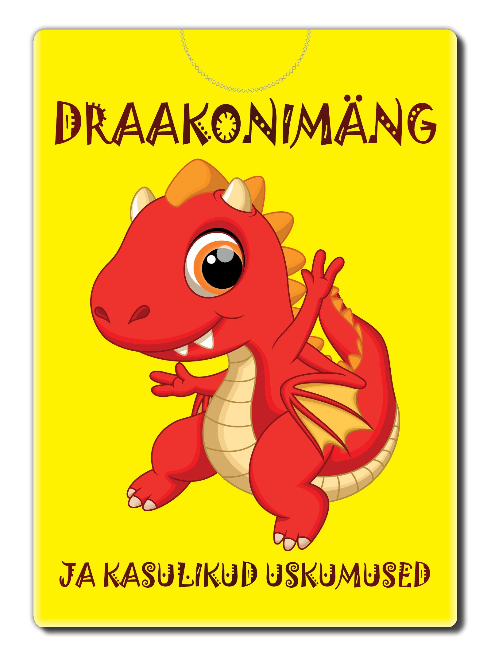 Õppekaardid-lauamäng Draakonimäng ja kasulikud uskumused