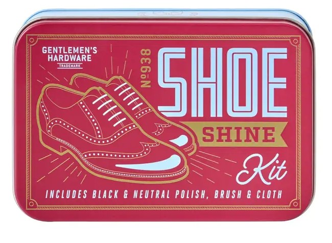 Gentlemen's Hardware Kingahooldukomplekt Shoe Shine Kit,4-osaline