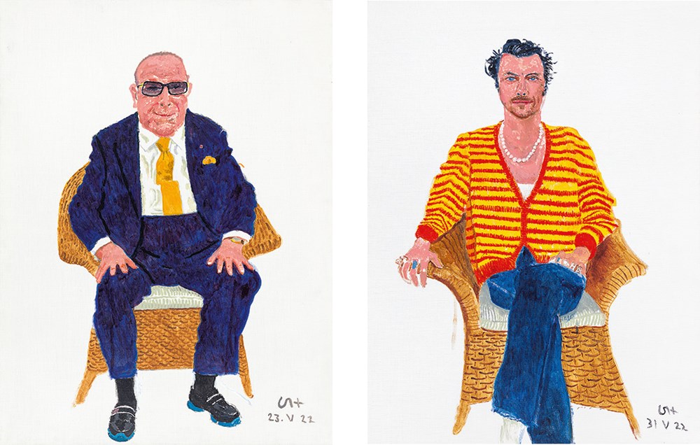 David Hockney: Normandy Portraits
