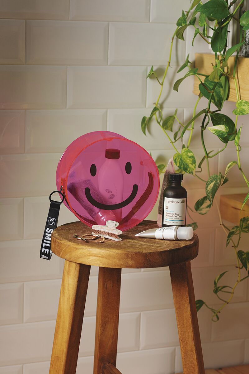 KOSMEETIKAKOTT SMILE AND SHINE, NEON PINK