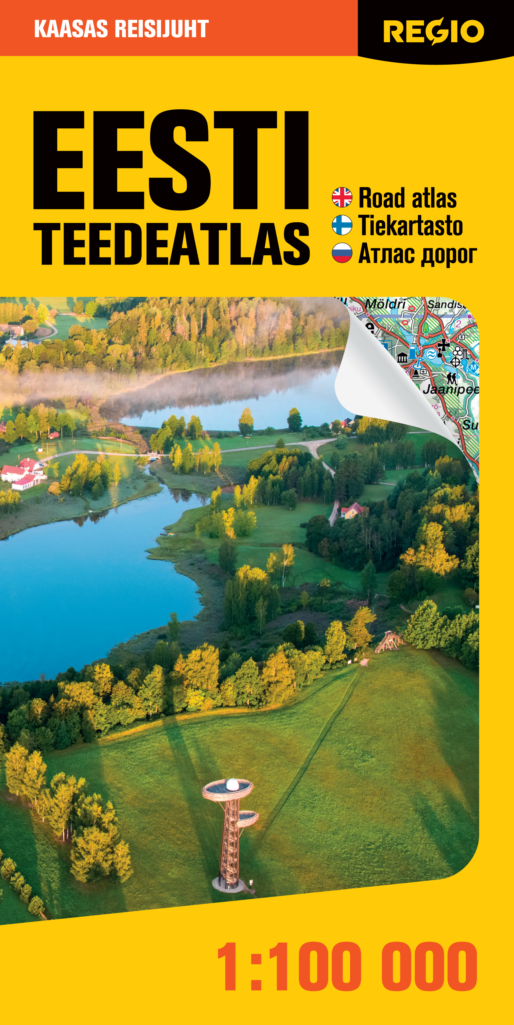 Regio Eesti teedeatlas 2022