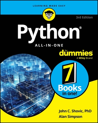 Python All-in-One For Dummies - Alan Simpson, John C. Shovic