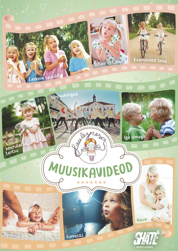 LAULUPESA MUUSIKAVIDEOD (AIRI LIIVA AUTORILAULUD)(2017) DVD 