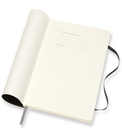 Moleskine 2017-18 18M Weekly Notebook Large BlacksSOFT COVER