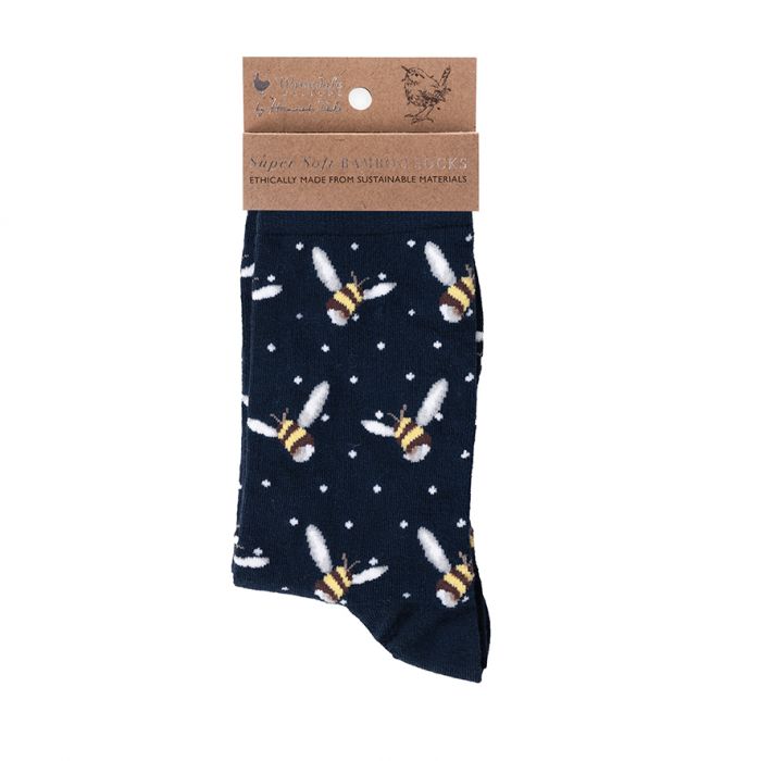 Wrendale sokid Busy Bee, One size