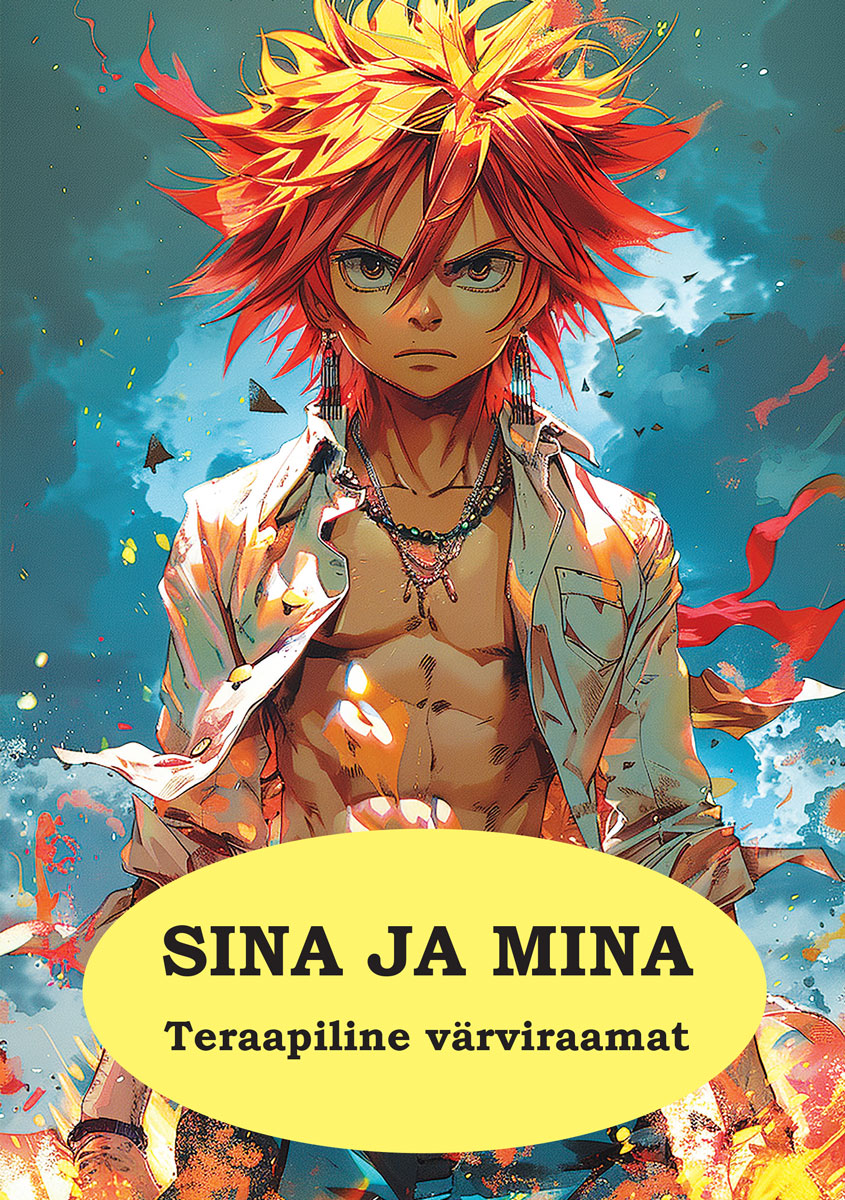 Sina ja mina. Teraapiline värviraamat