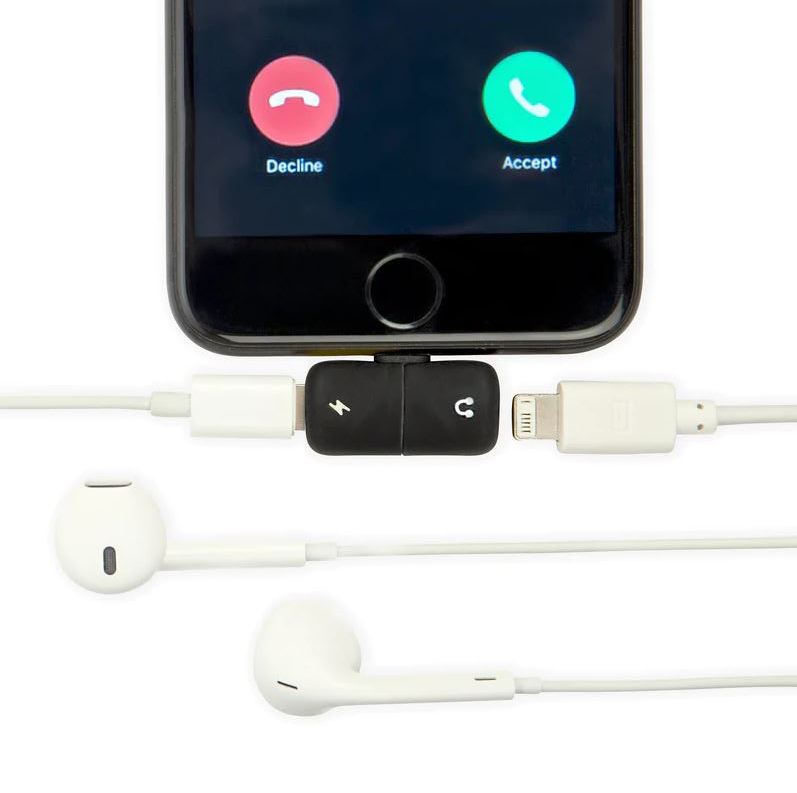 Nutitelefoni (iPhone) adapter Charge & Listen