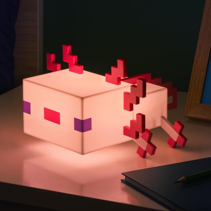 Laualamp Minecraft Axolotl