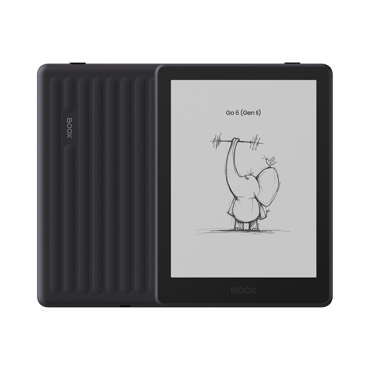 e-luger Boox Go 6 Gen2, tume ploom