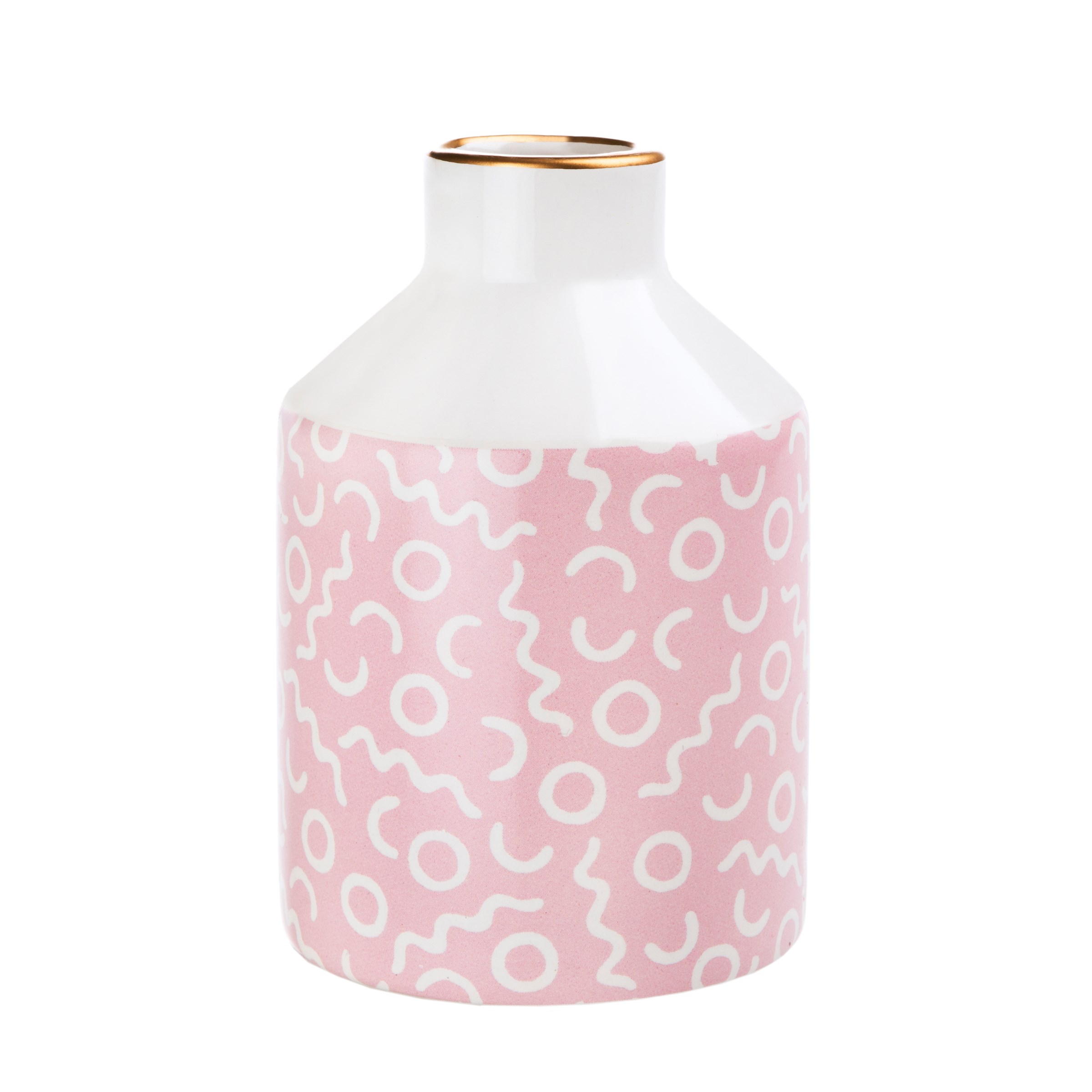 VAAS MEMPHIS MODERN PASTEL PINK PATTERN