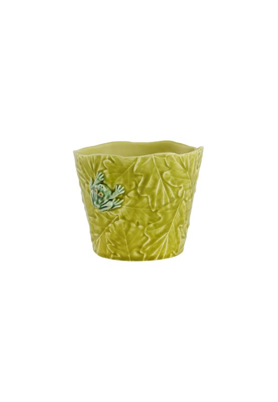 Bordallo Pinheiro lillevaas Frog