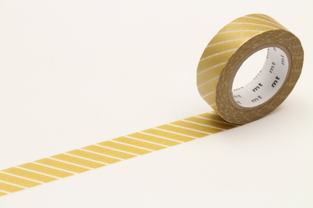 Washi teip Stripe Gold
