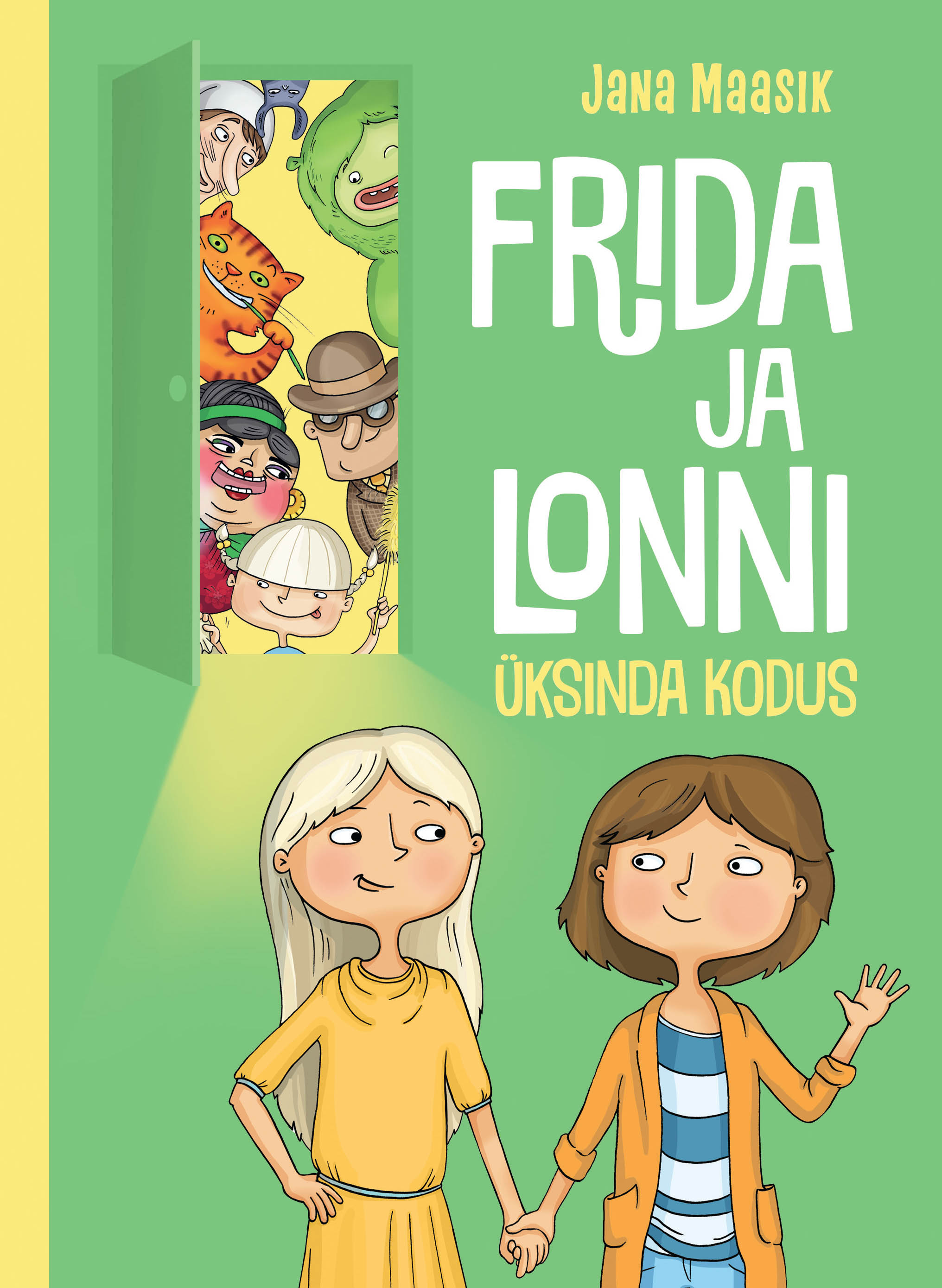 Frida ja Lonni üksinda kodus