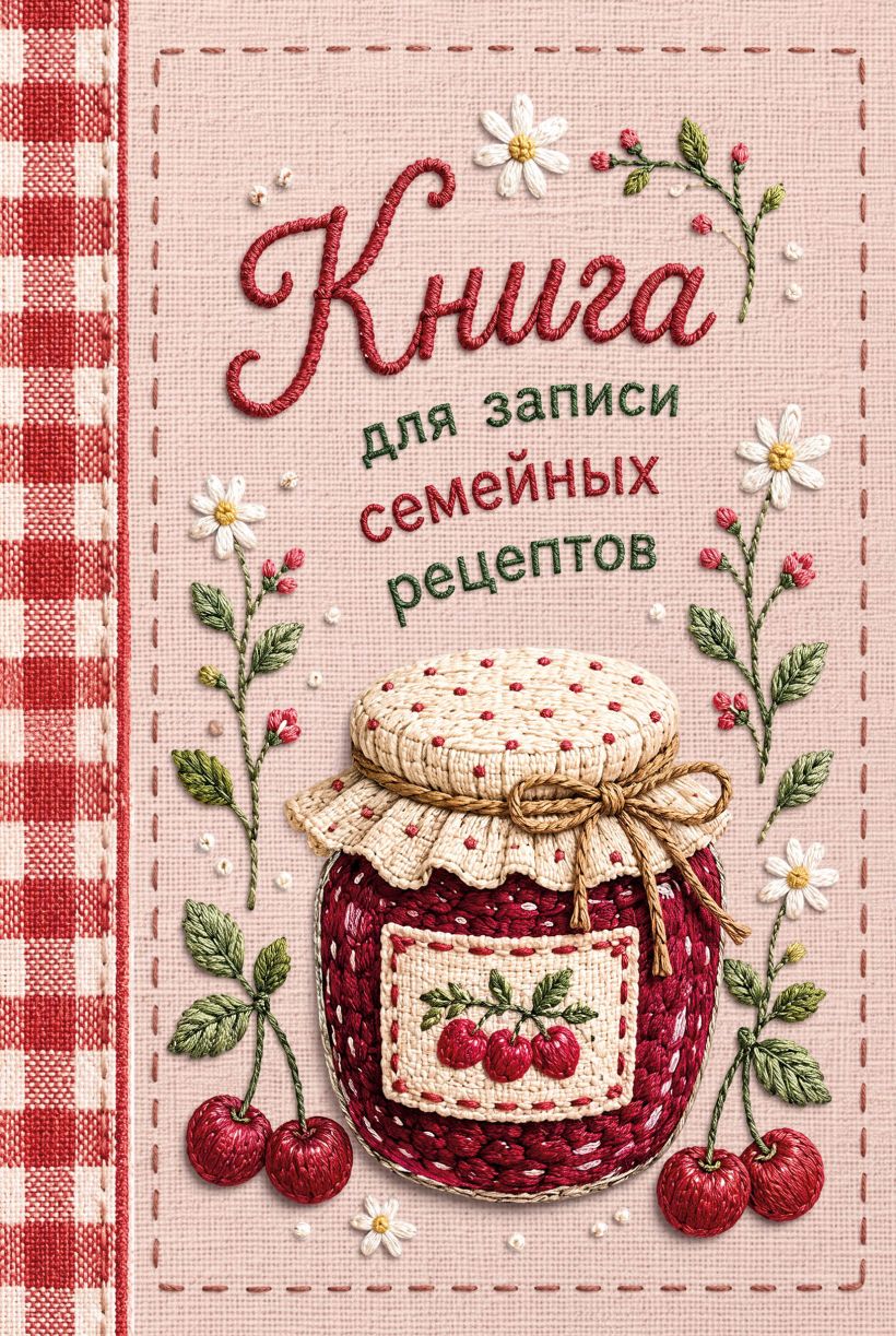 Книга для записи рецептов 