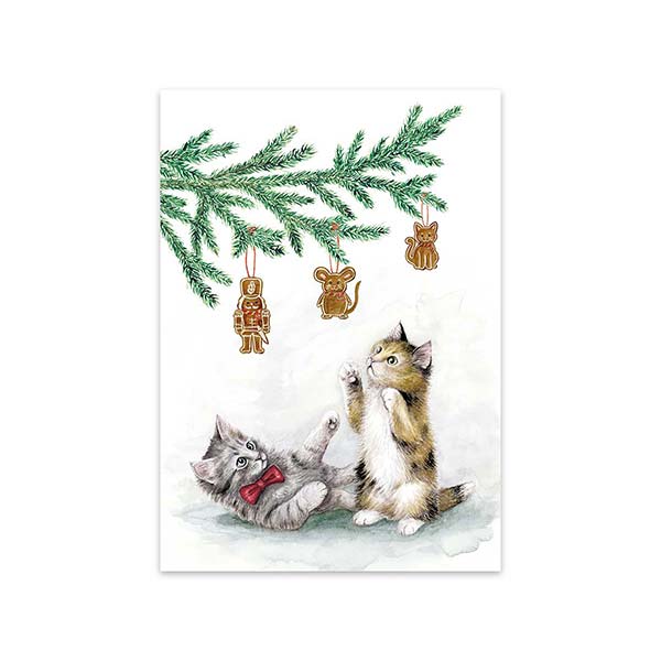 Õnnitluskaart Christmas Cats