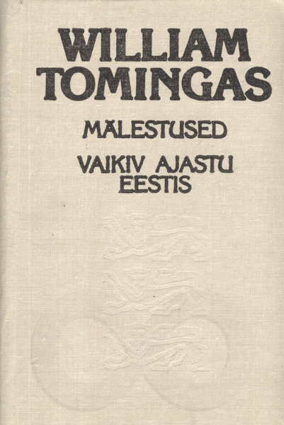 Mälestused. Vaikiv ajastu Eestis