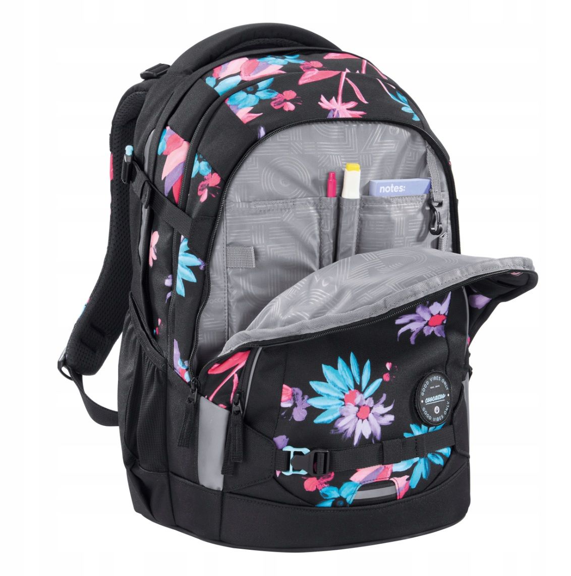 Koolikott Coocazoo Mate Floral Artnight, 30l, 1250g