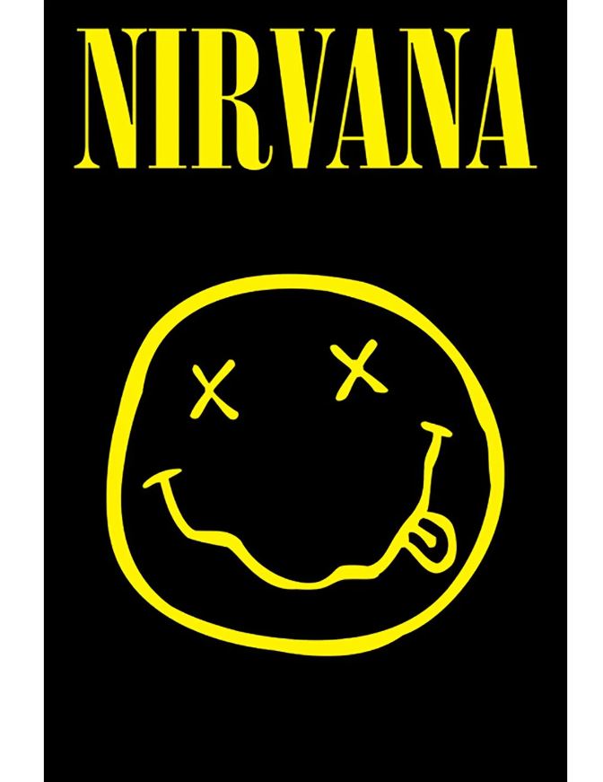 Poster Nirvana, Smiley, Maxi