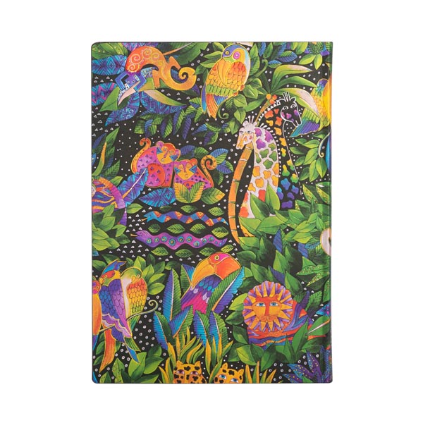 2022 PAPERBLANKS HORIZONTAL MIDI FLEXI JUNGLE SONG