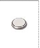 Patarei Panasonic CR1616/1B 3V 55mAh (1,6mm x 16mm)