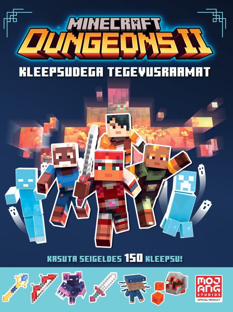 Minecraft Dungeons II. Kleepsudega tegevusraamat