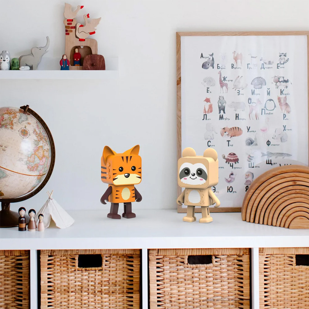 MOB kõlar Bluetooth 3W Dancing Animals - Tigre