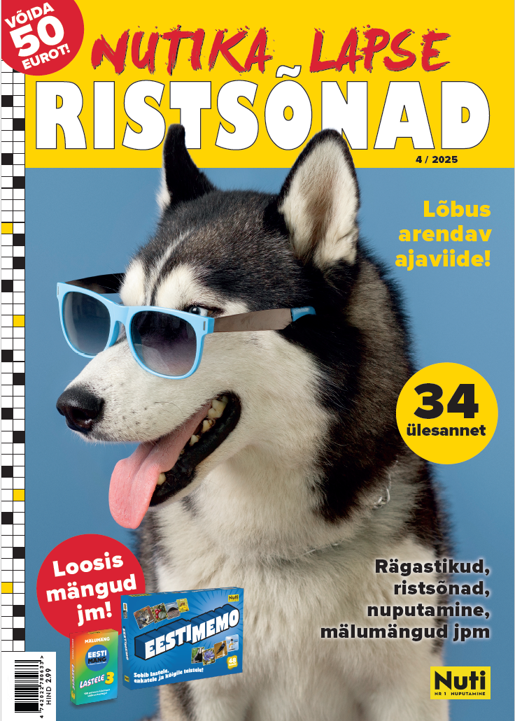 Nutika Lapse Ristsõnad 4/2025