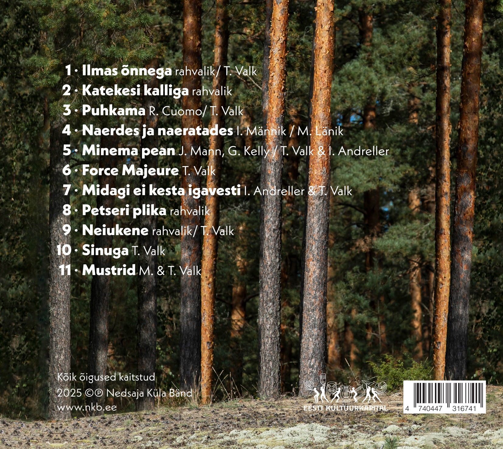 Nedsaja Küla Bänd - Ilmas Õnnega (2025) CD