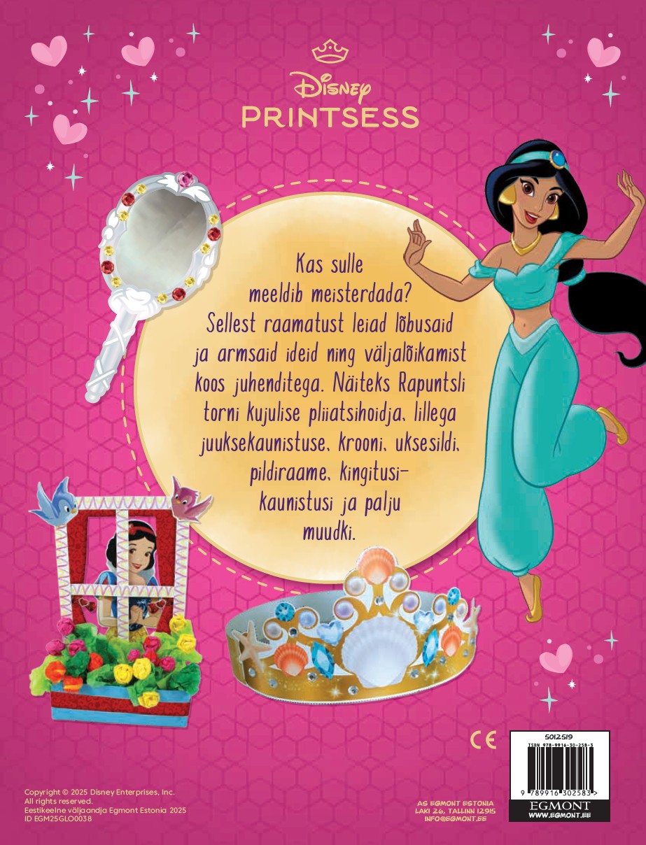 Disney Printsess. Meisterdamisraamat - Disney