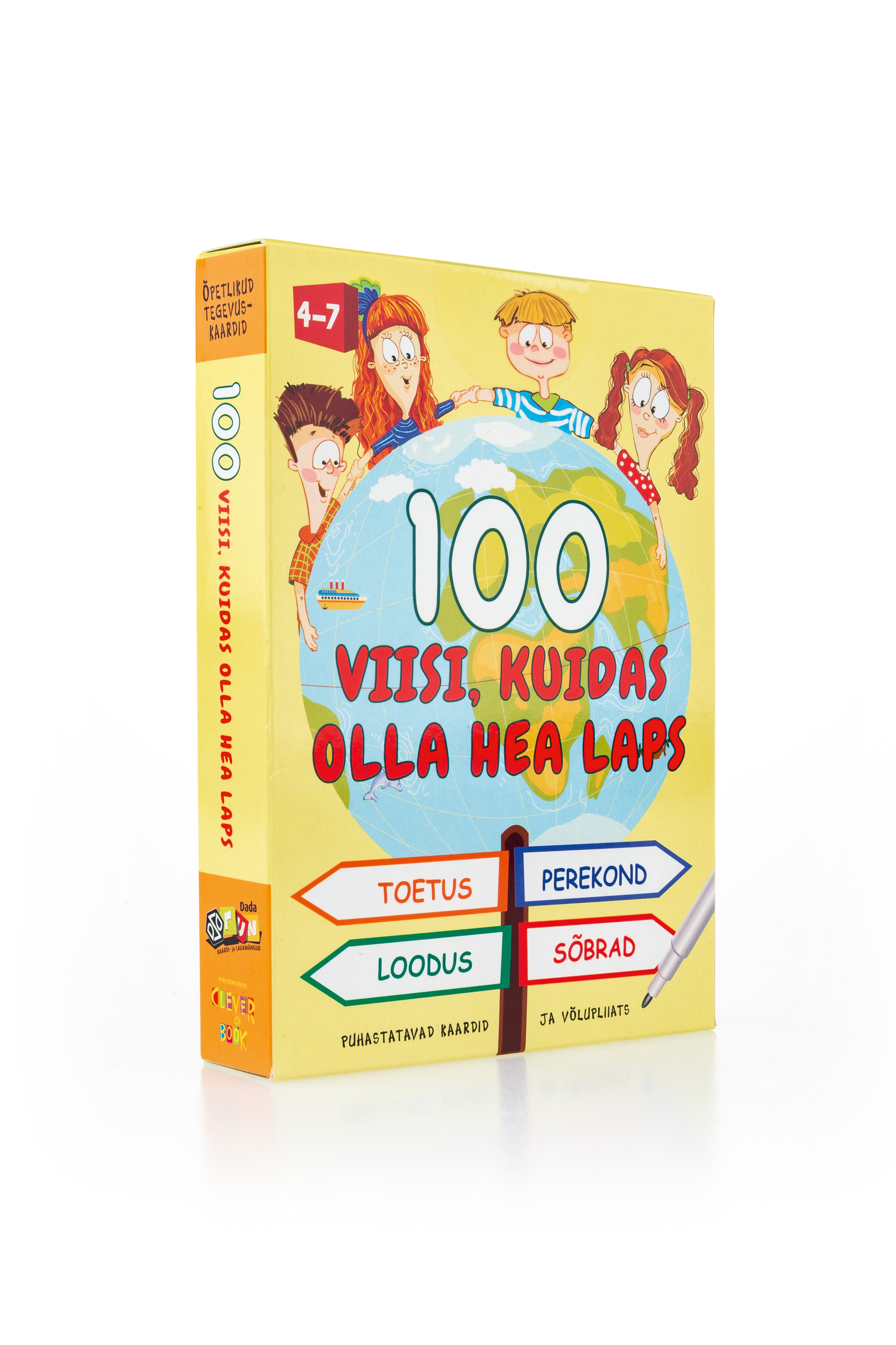 TEGEVUSKAARDID 100 VIISI, KUIDAS OLLA HEA LAPS