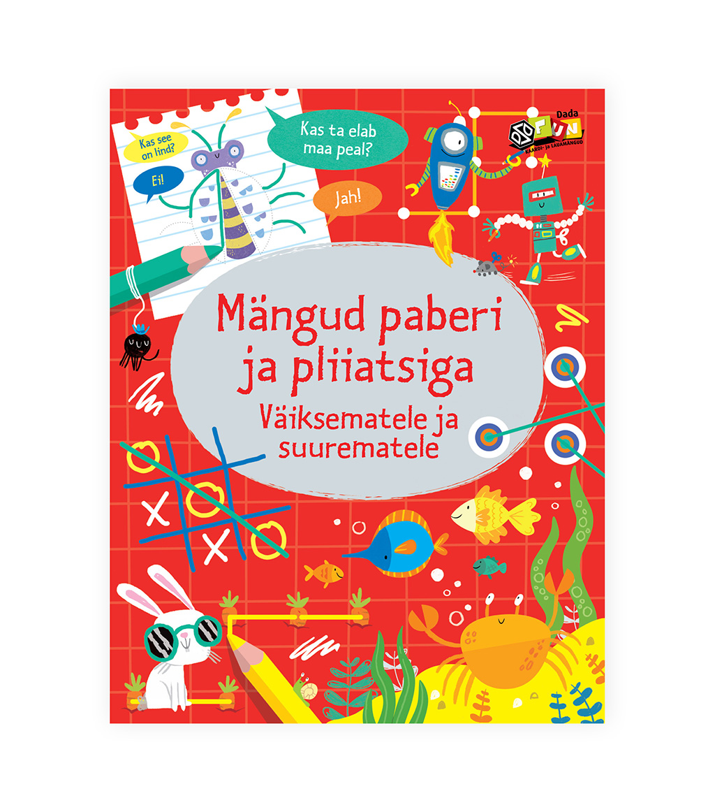 MÄNGUD PABERI JA PLIIATSIGA. VÄIKSEMATELE JA SUUREMATELE