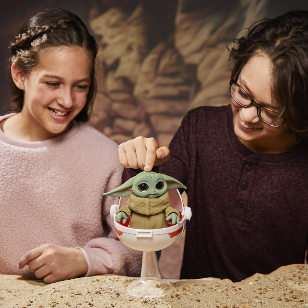 STAR WARS interaktiivne pehme mänguasi Wild Ridin´ Grogu 12 cm