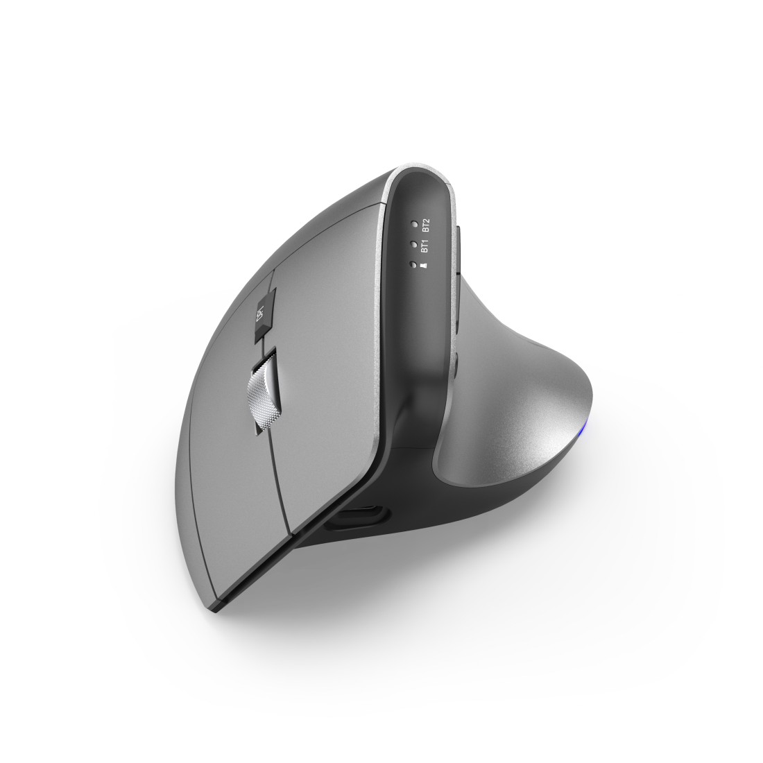 Hiir Hama EMW-700 Vertical Ergonomic Mouse, juhtmevaba ergonoomiline 2.4GHz/Bluetooth5.0, 8-nuppu