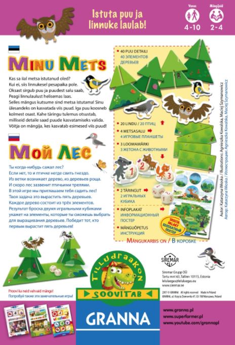LAUAMÄNG MINU METS