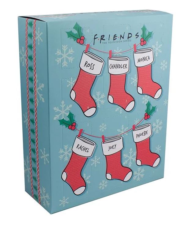 ADVENDIKALENDER FRIENDS SOCKS, 12 PAARI, 36-41