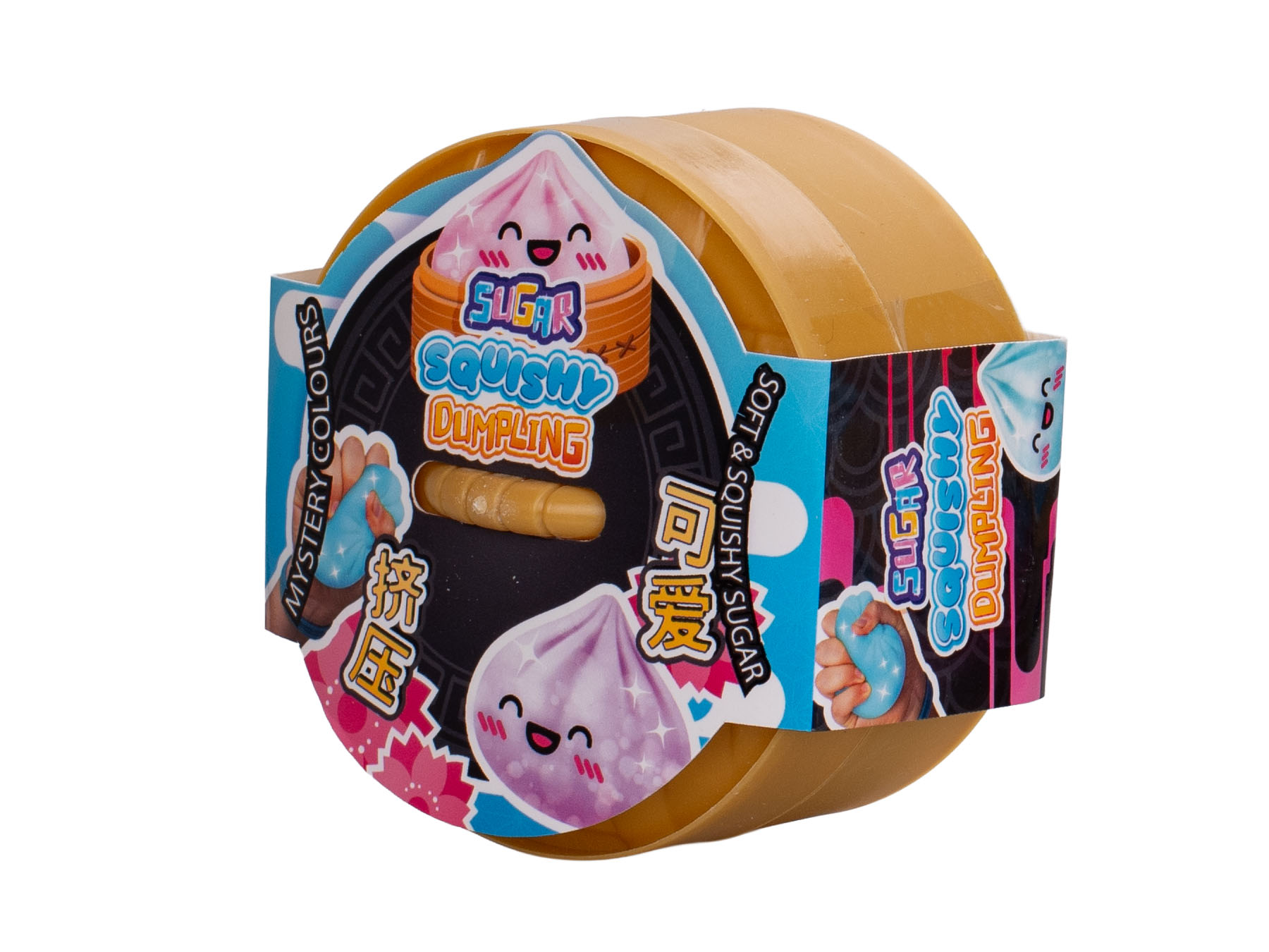 Mudimismänguasi Bao Dumpling glitter 9cm assortii