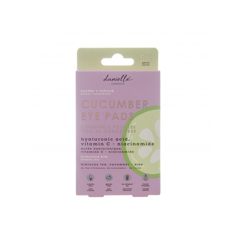 Danielle silmamask Vitamin C, hibiscus tea + aloe, 5tk