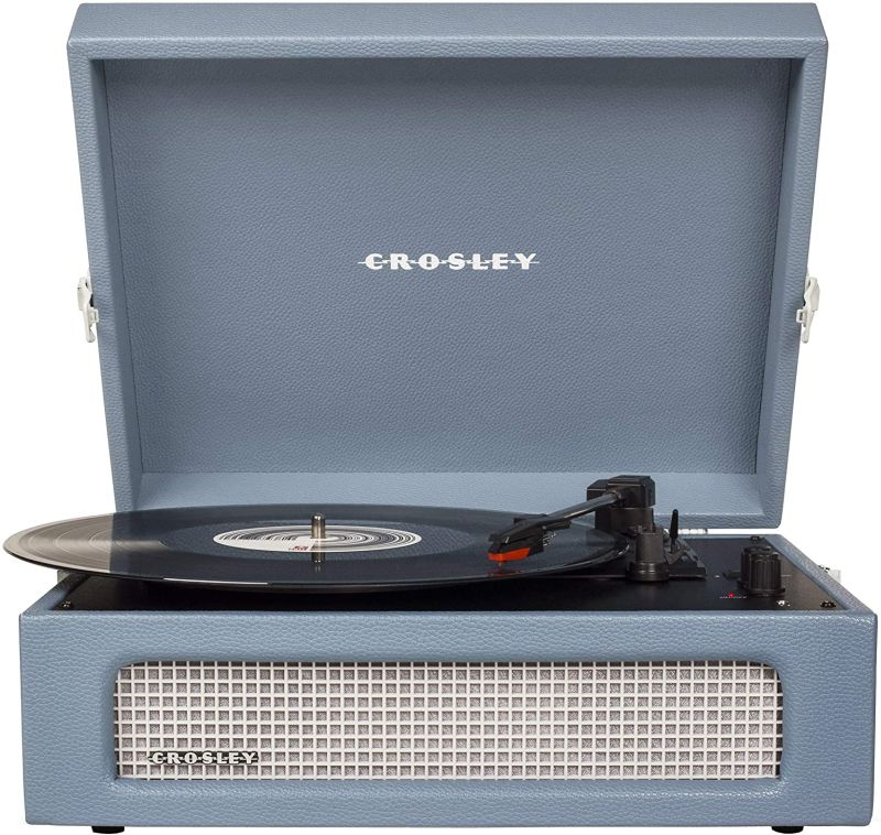 CROSLEY VINÜÜLPLAADIMÄNGIJA VOYAGER, WASHED BLUE