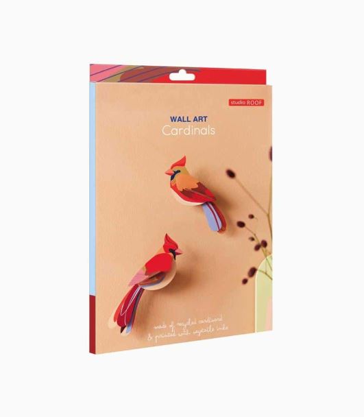 Seinakaunistus Garden Bird, Cardinals