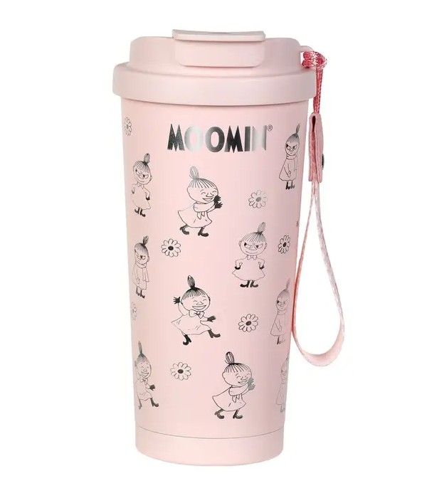 Moomi Termoskruus Väike My Roosa kinkekarbis,580ml