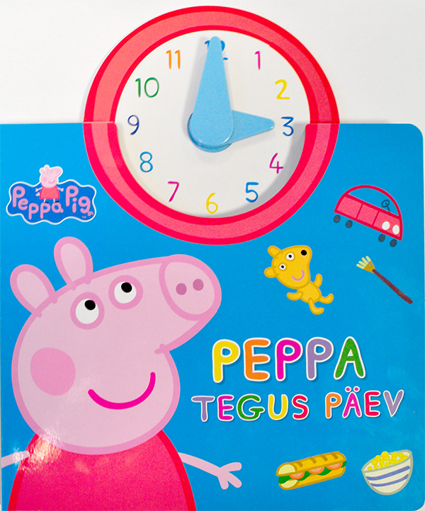 Peppa Pig. Peppa tegus päev. Kellaraamat