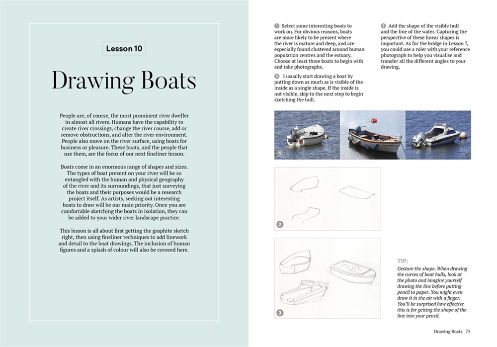 How to Draw a River: From the Source to the Sea