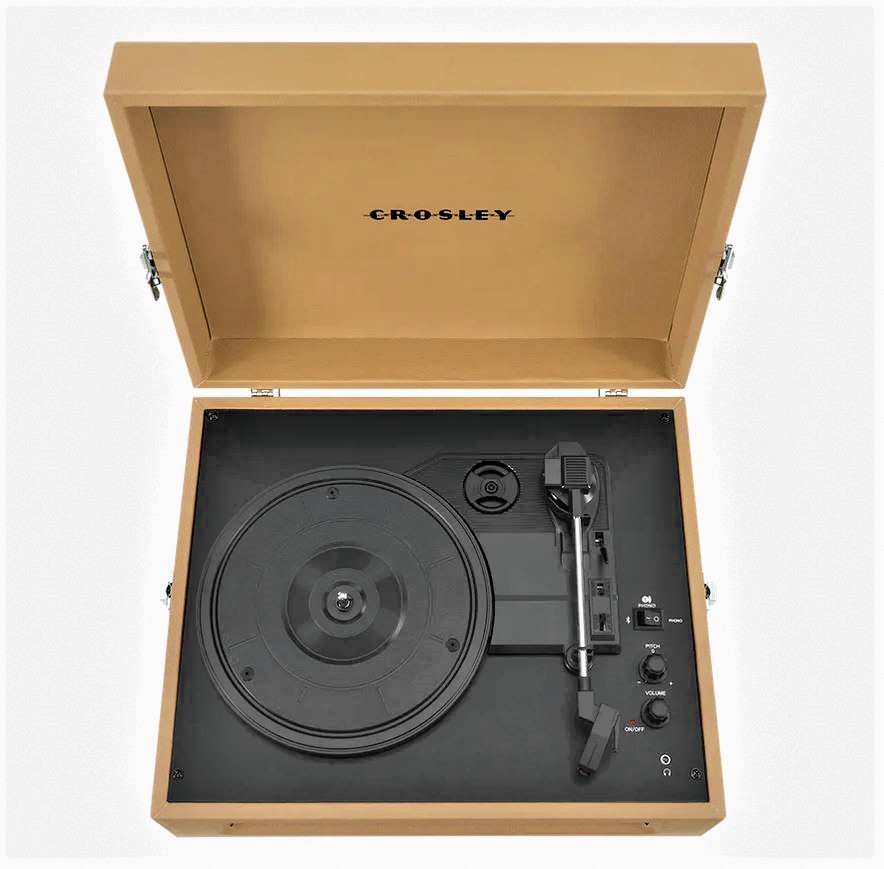 Crosley vinüülplaadimängija Voyager, Tan