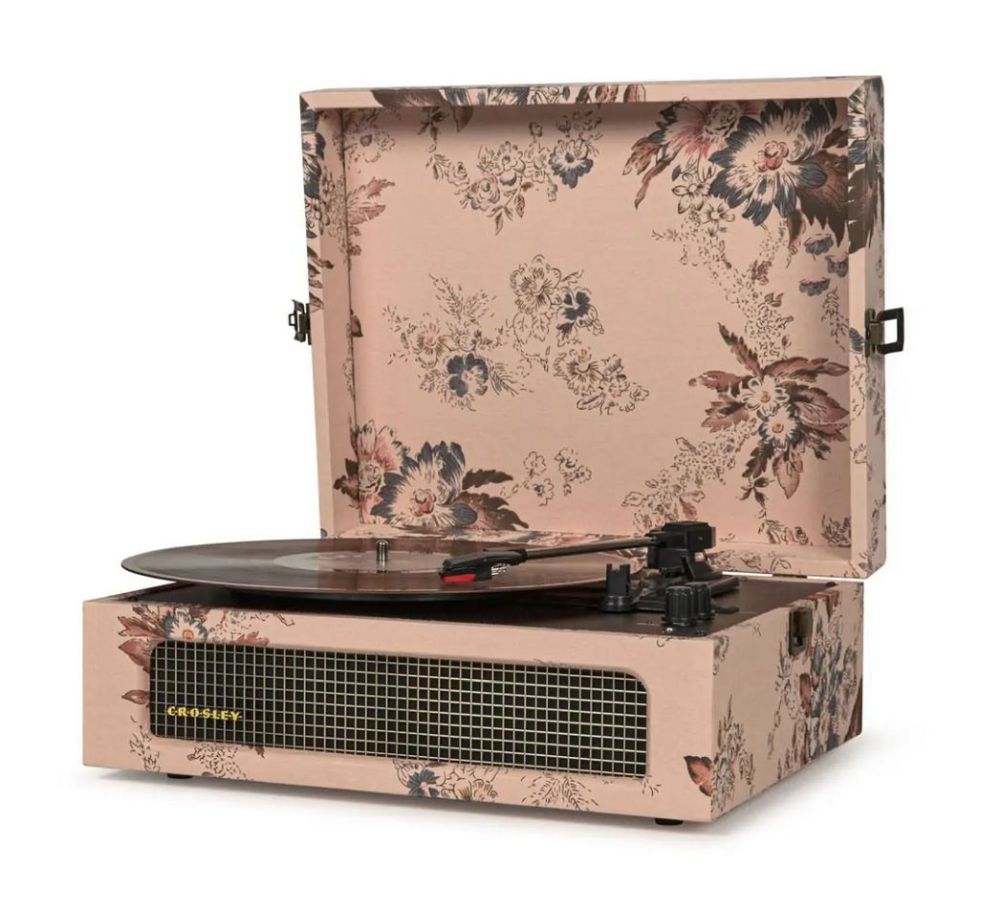 CROSLEY VINÜÜLPLAADIMÄNGIJA VOYAGER, FLORAL