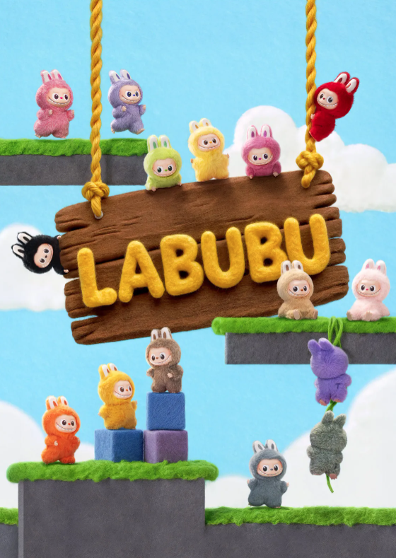 Labubu Pin for Love Series (N-Z) 