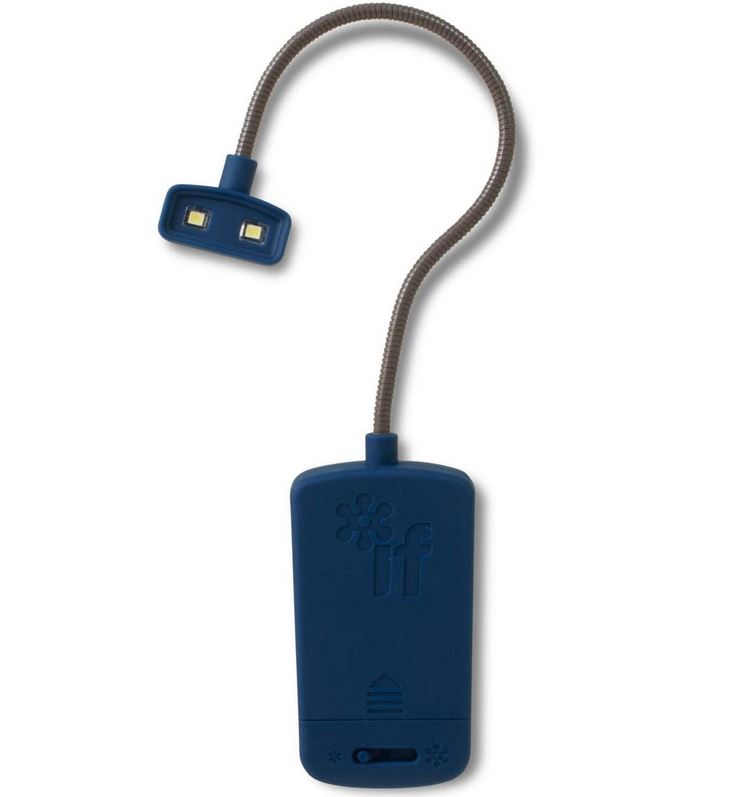 LUGEMISLAMP REALLY FLEXIBLE BOOKLIGHT, BLUE