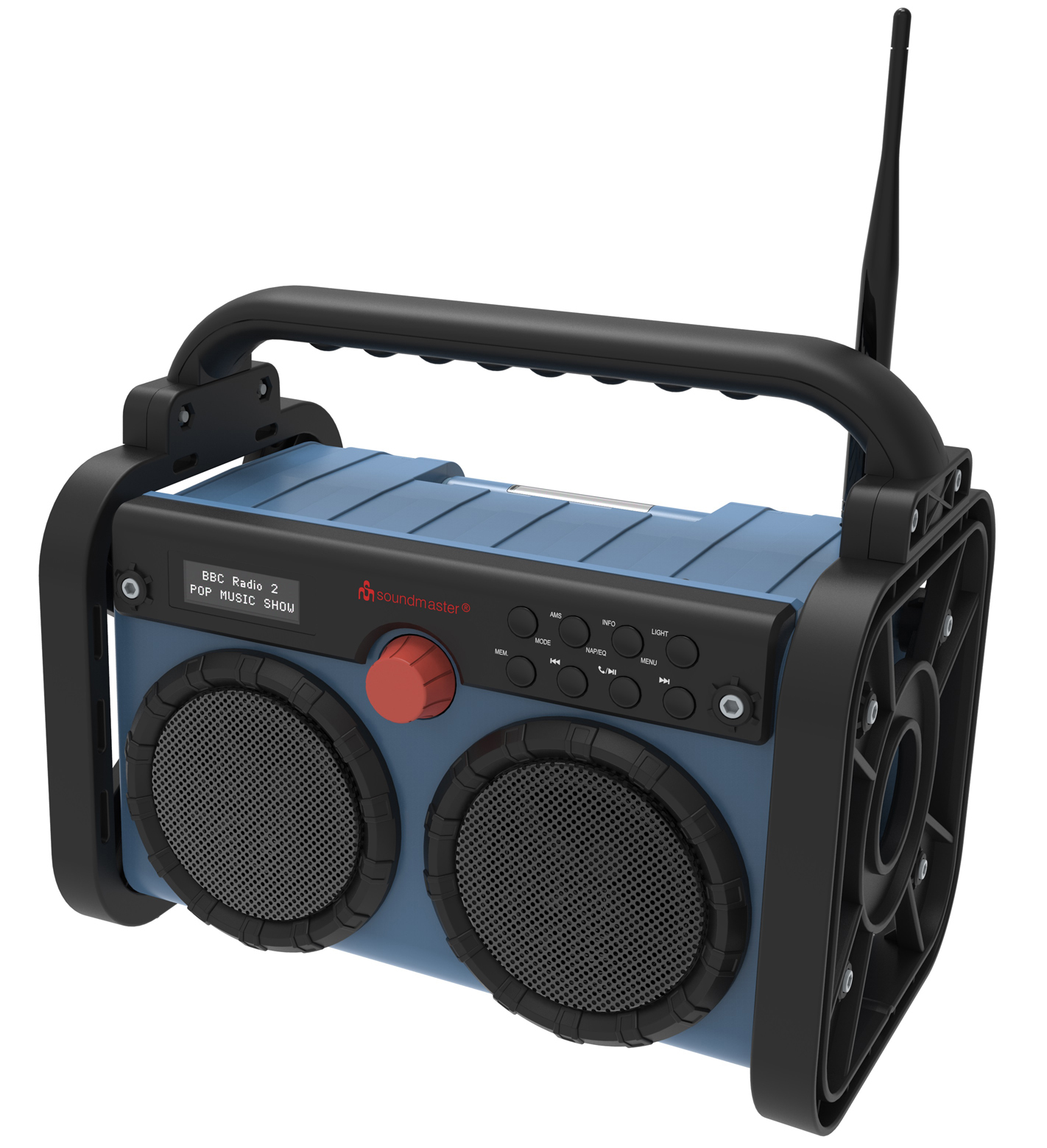 Raadio Soundmaster DAB85 - IP44 pritsmetekindel väliraadio