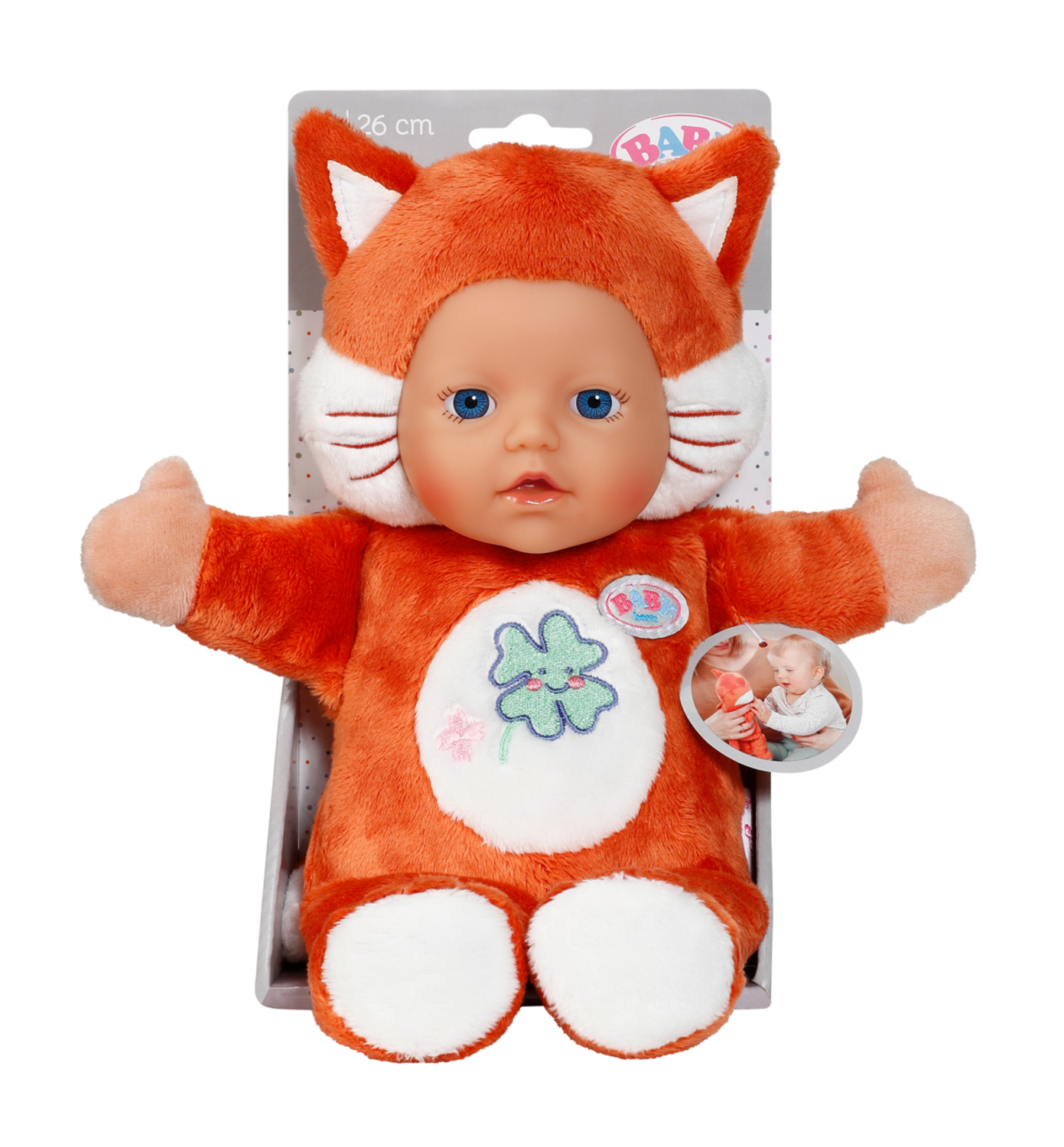 BABY BORN nukk Funny Fox, 26 cm